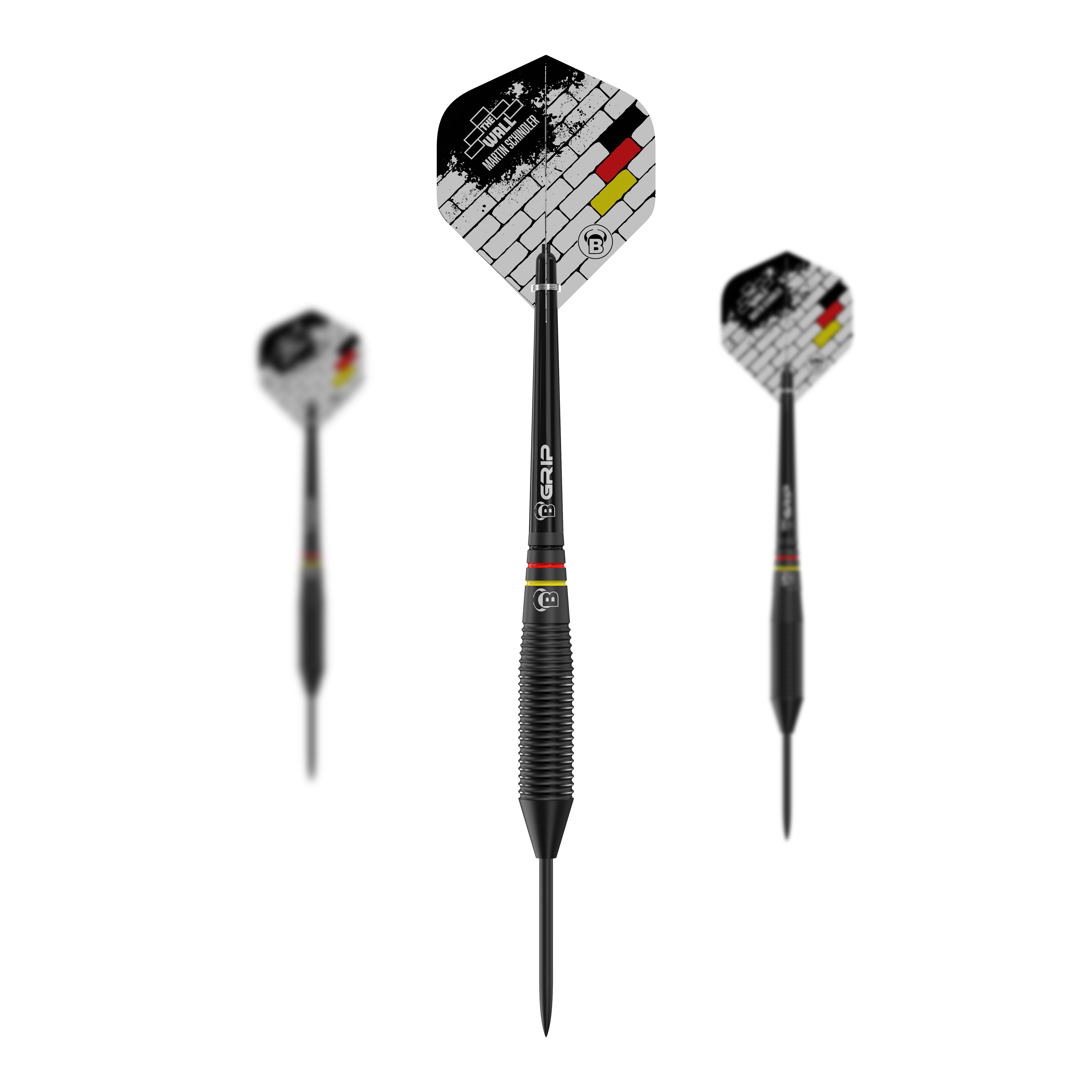 Bulls Martin Schindler The Wall Black Brass Steeldarts